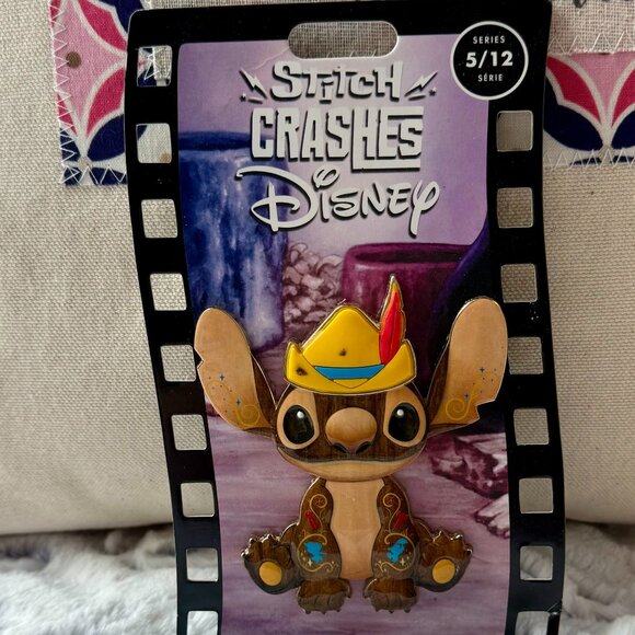 NWT Stitch Crashes Disney 2021 Collectible Pins - Picture 6 of 13